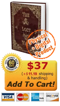 The Lost Ways printed book plus digital copy offer for $37 plus shipping